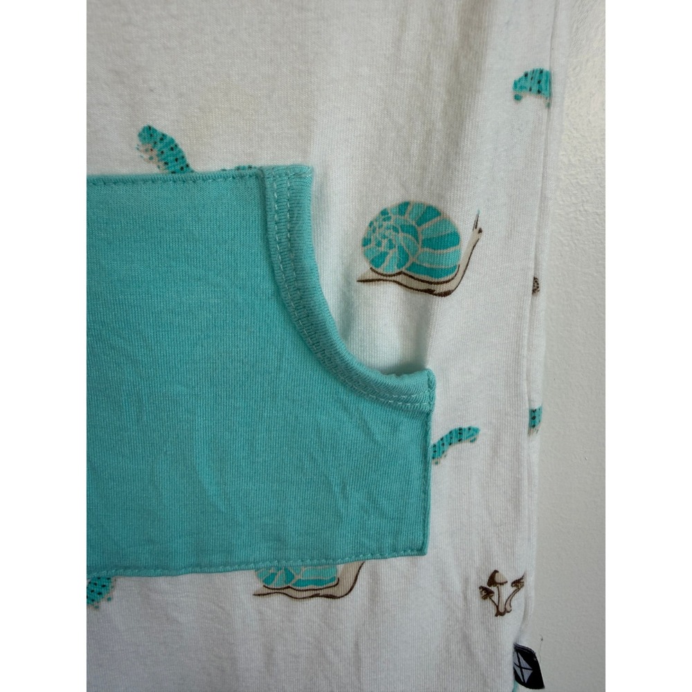 Kyte Baby Crawl Bamboo Shortall Romper 3-6 Months - Picture 3 of 6